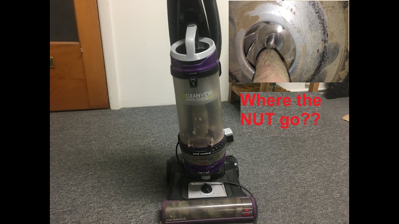 Let's repair Bissell Swivel Rewind Vacuum 2258 motor making noise