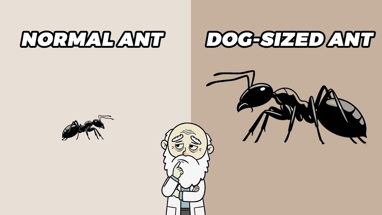 What if every ant was as big as a dog?