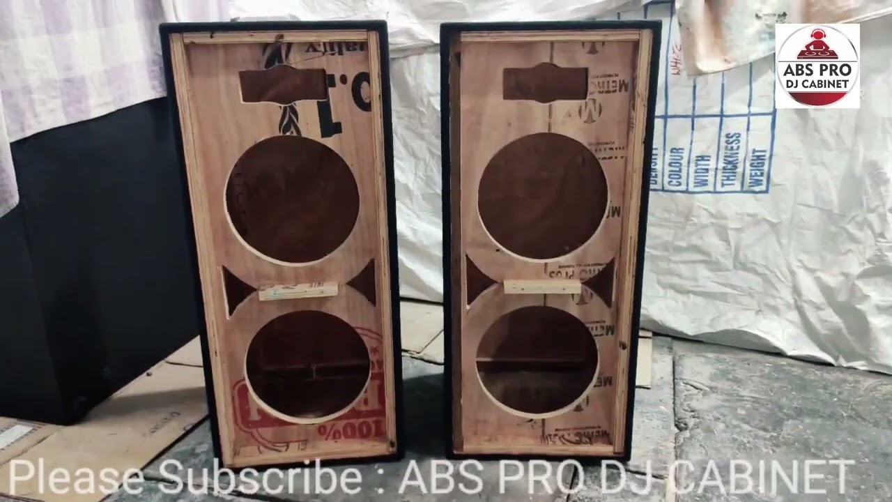 Dual 10 Inch Dj Speaker Box #djspeaker