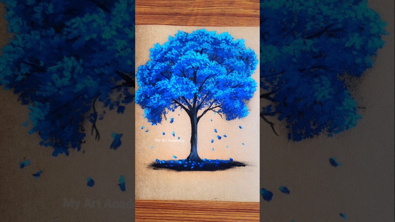 Oil Pastel 🔵 🎨 #art #drawing #trending #shortsfeed #shorts #youtubeshorts #viralvideo #ytshorts #yt