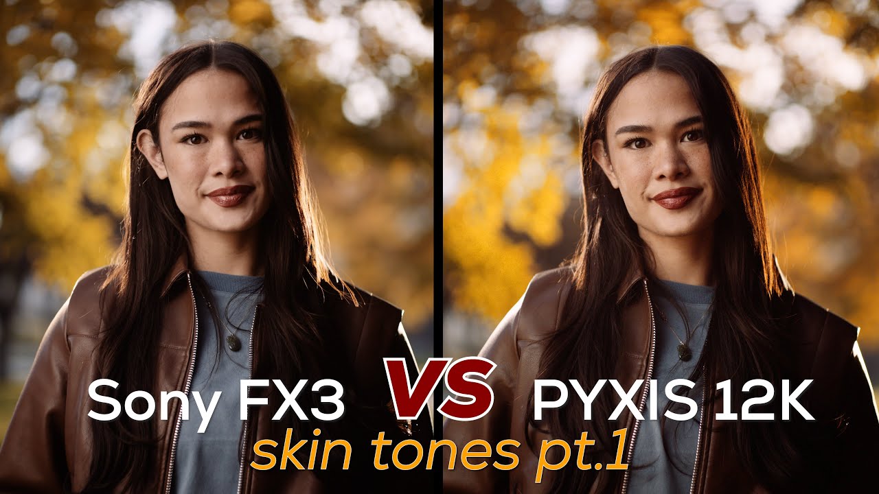 FX3 vs PYXIS 12K - SkinTones pt1