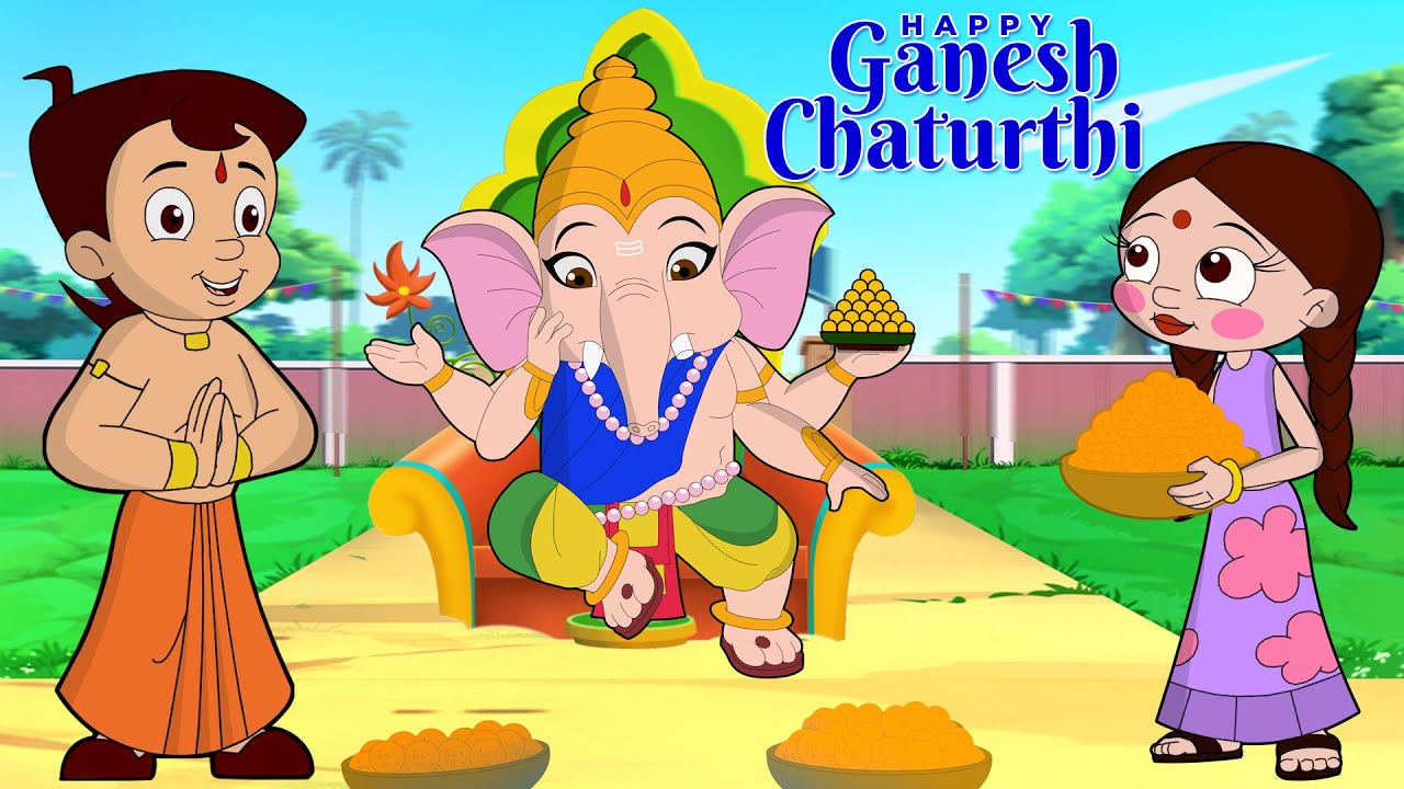Chhota Bheem - Ganpati Bappa Loves Laddoo | गणपति बप्पा मोरया | Ganesh Chaturthi Kids Special Video