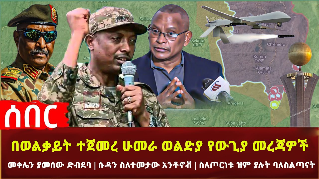 Ethiopia - በወልቃይት ተጀመረ ሁመራ ወልድያ የውጊያ መረጃዎች | መቀሌን ያመሰው ድብደባ ስለጦርነቱ ዝምያሉት ባለስልጣናት የውጭ ሃይሎች እጃችሁን ሰብስቡ