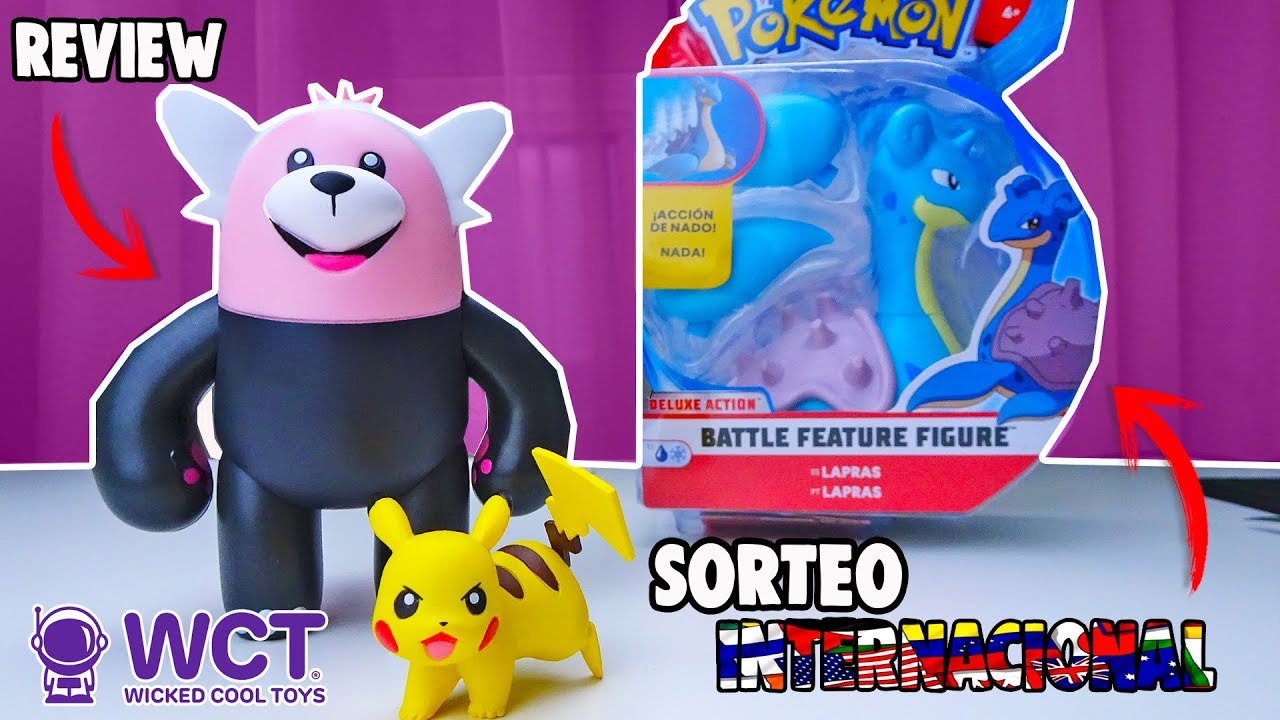 REVIEW BEWEAR WCT y SORTEO INTERNACIONAL FIGURA LAPRAS! | Pokémon | Mr.Trapero