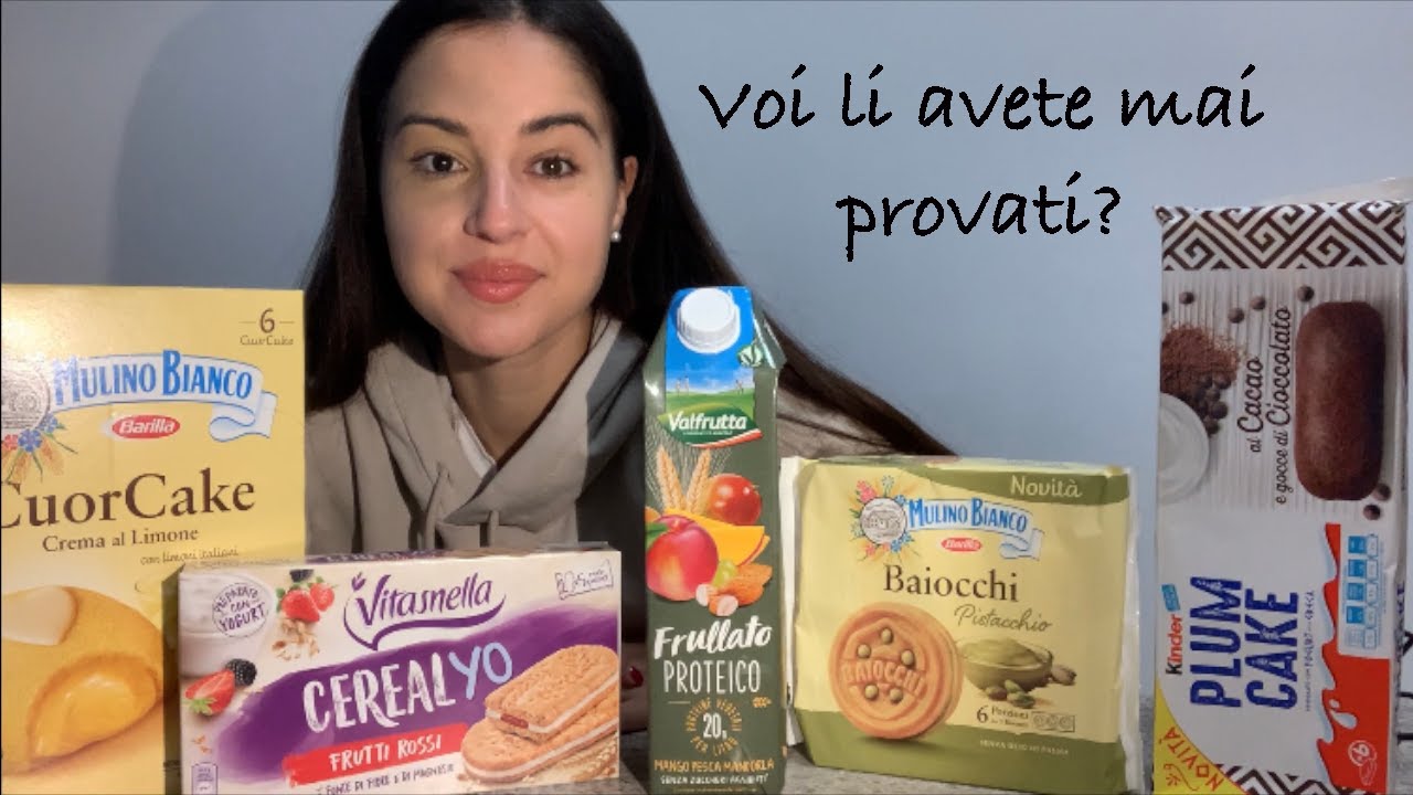 ASMR ITA | ASSAGGIO PRODOTTI (MAI MANGIATI) PER LA COLAZIONE 😋