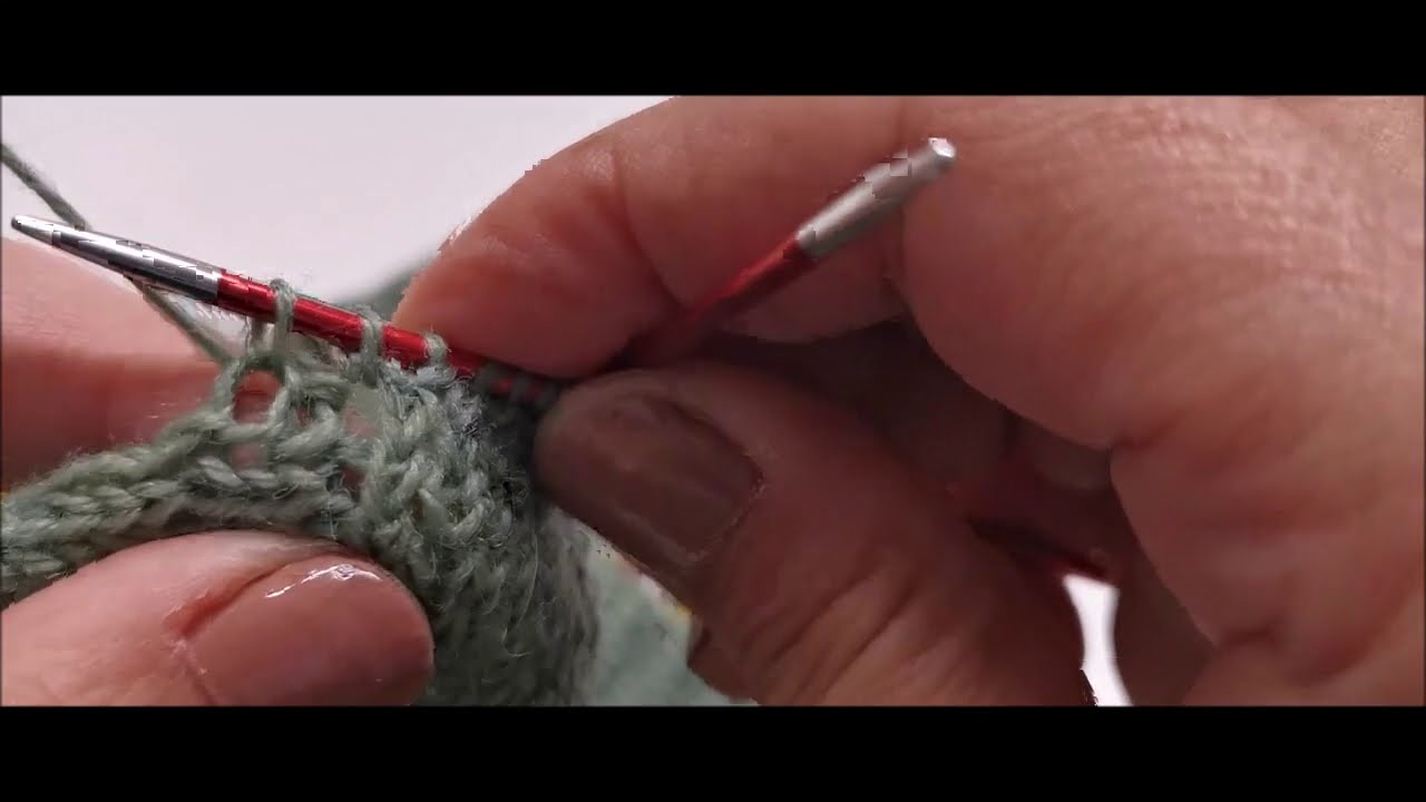 Käppchenferse ohne Löcher stricken