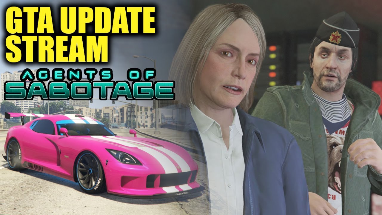 Agents of Sabotage Update Livestream - GTA Online Deutsch LIVE