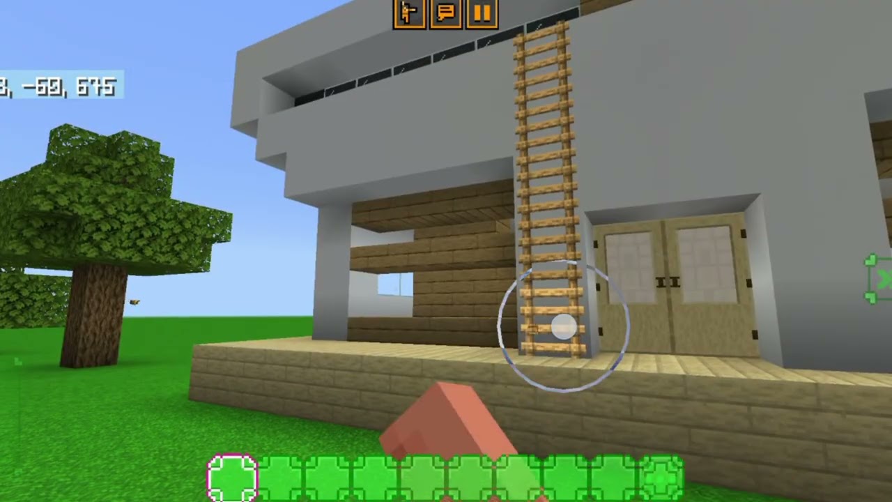 Rumah ini rumah pertama kita dan tv ada  panelnya di roblox📡