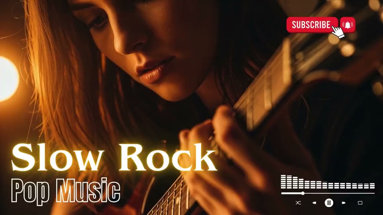 After Dark Slow Rock Mix 🎸 Gentle Guitar & Calm Rock Atmosphere