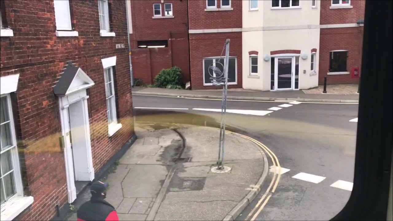 Full journey on the X76 Hedingham bus from Colchester Bus Station to Clacton Pier Avenue via Weeley