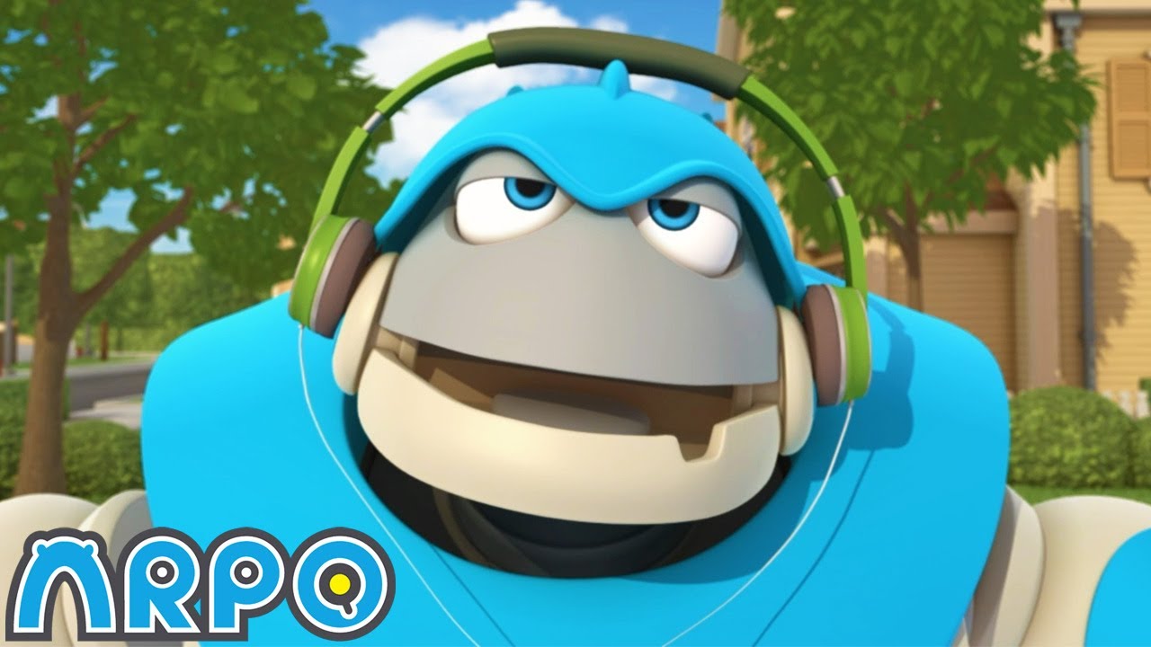 Sound of Smoothie | ARPO The Robot | Robot Cartoons for Kids | Moonbug Kids