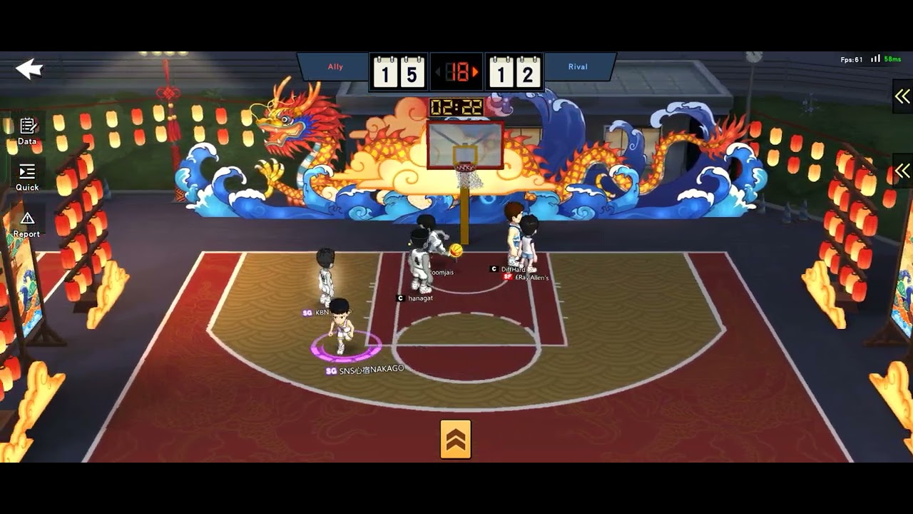 SLAMDUNK MOBILE - LEGENDARY JIN RANK GAME 🏀