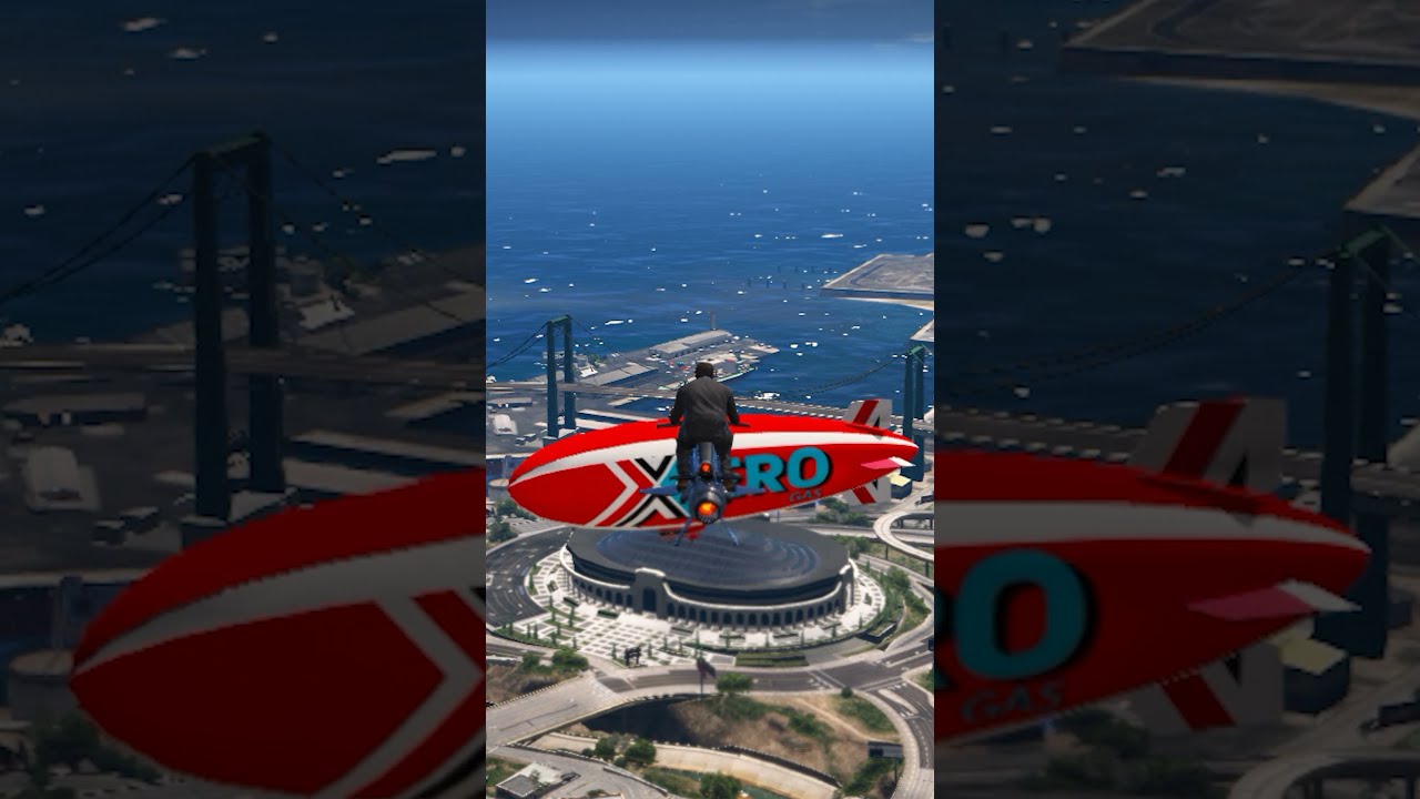 DESTROYING HOTAIR BALLOON IN GTA 5 | 