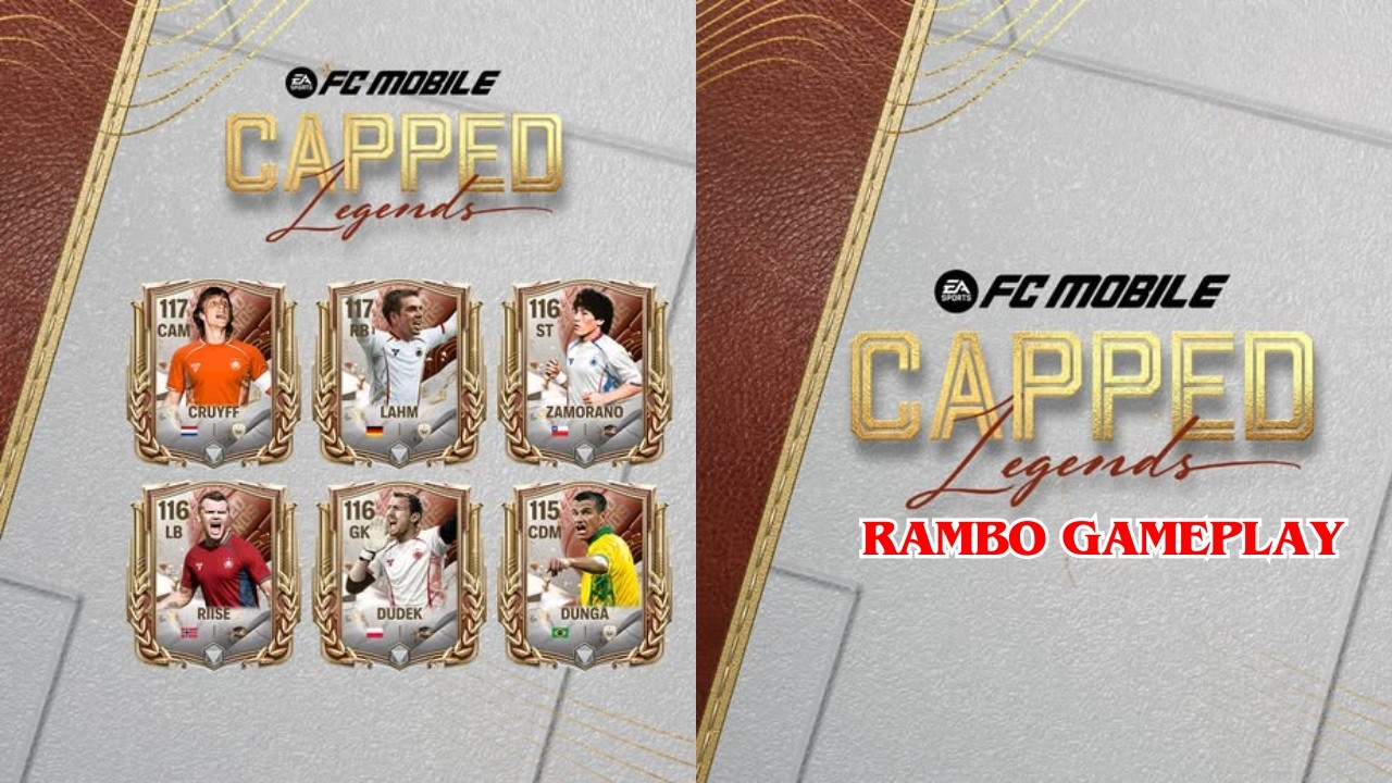 🔴 FC MOBILE LIVE - CAPPED LEGENDS EVENT  | EA FC 26 MOBILE | EA FC MOBILE LIVE