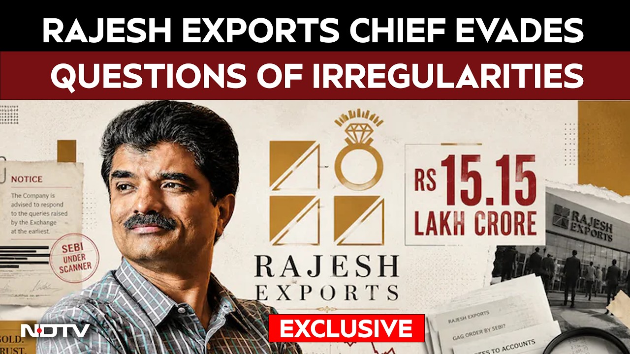 Глава компании Rajesh Exports уклоняется от вопросов о нарушениях и опровергает обвинения SEBI.