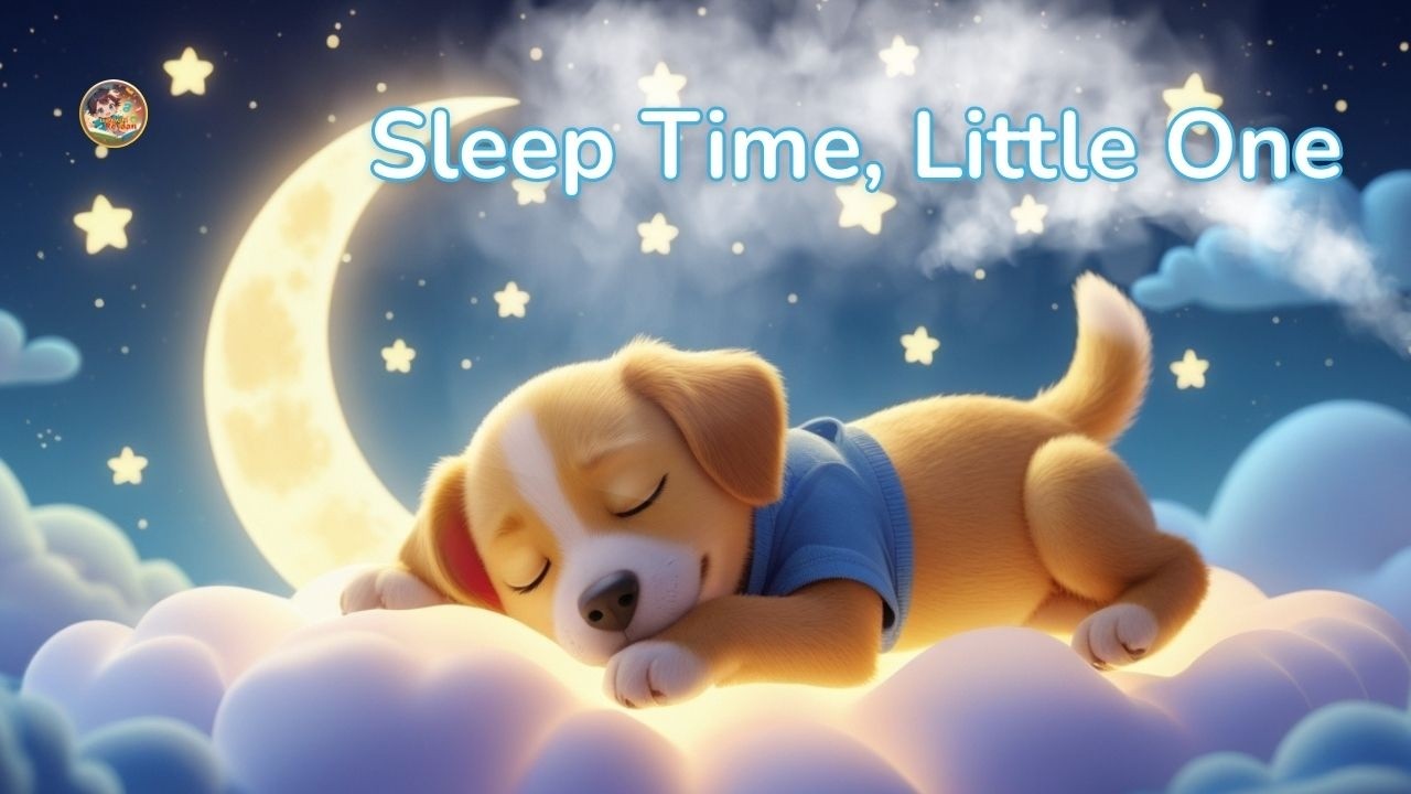 Puppy Fell Asleep Waiting for His Friends 🐶🌙 | 30-Minute Calm Lullaby for Deep Sleep