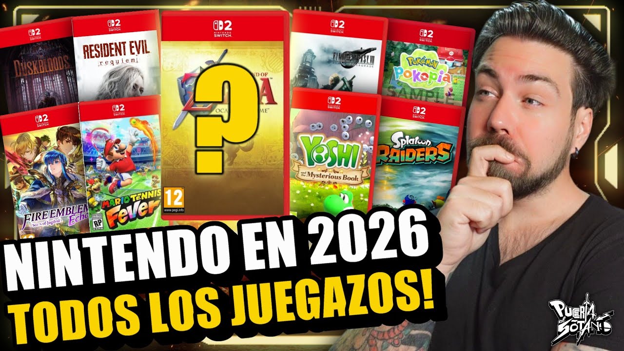 🔥Nintendo en 2026 VA MUY FUERTE! TODOS los JUEGAZOS que llegarán a SWITCH 2! Pero... FALTA ESTO!