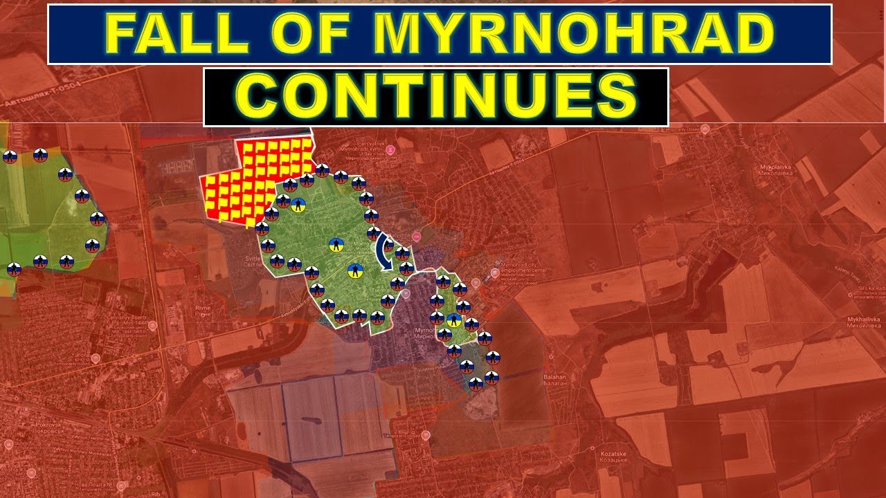 Fall Of Myrnohrad Continues l Russia Fights Back In Kupyansk