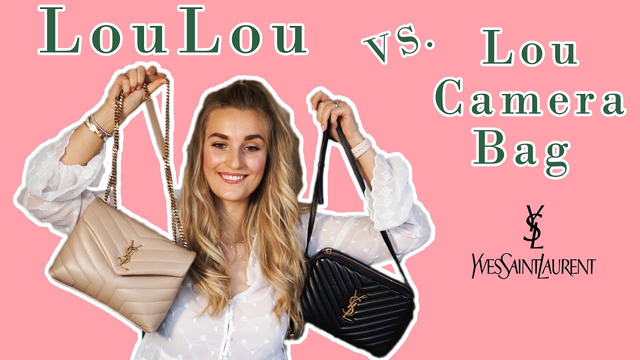 Saint Laurent Small Lou Lou  vs. Lou Camera Bag Comparison – Which one is better? Freya Johanna