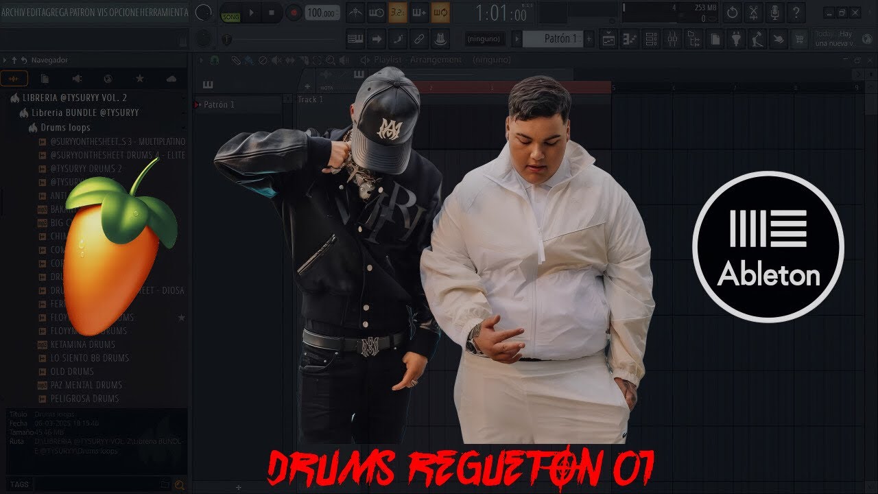 [ GRATIS ] DRUM KIT REGUETON CHILENO + REGALOS
