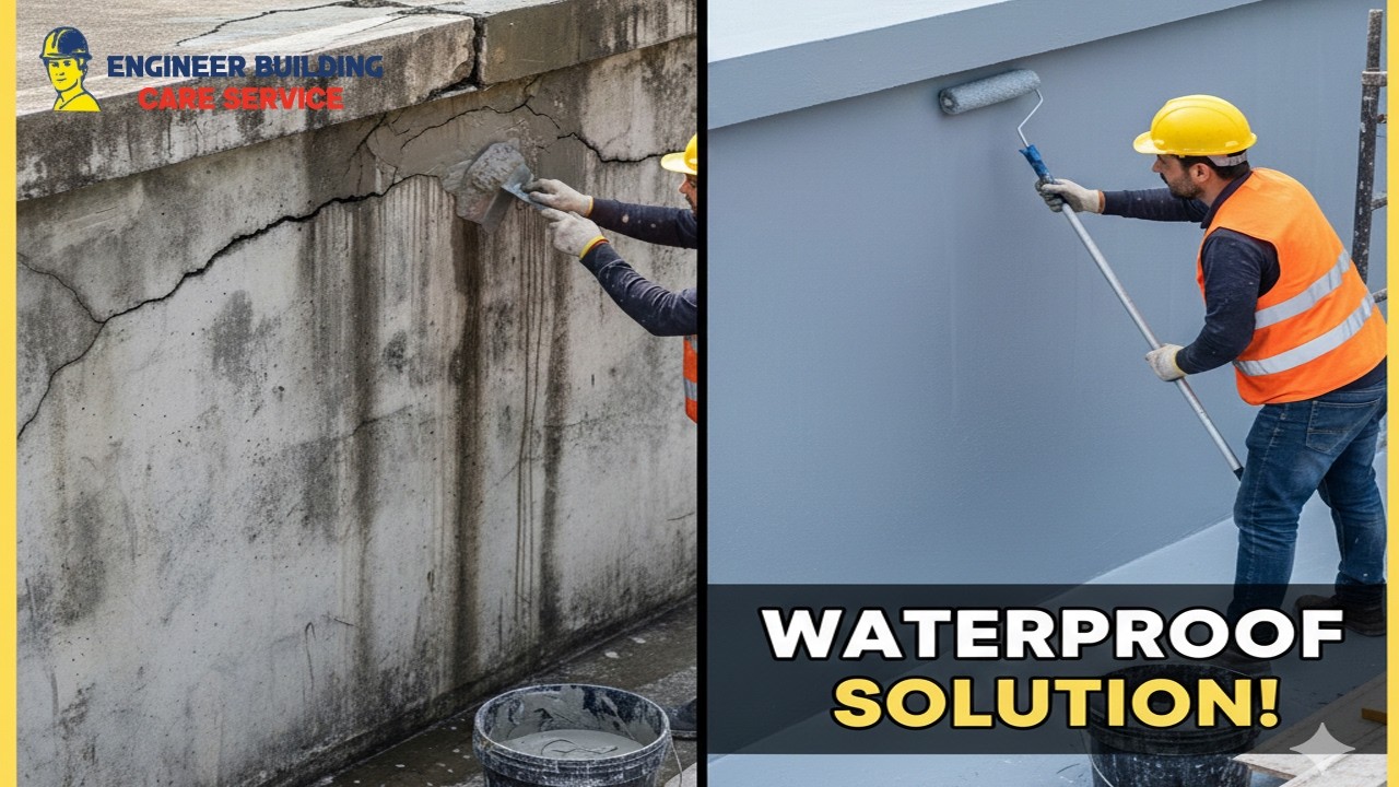 Crack Repair & Water Proof Solution bd  | Call: 01711-743886