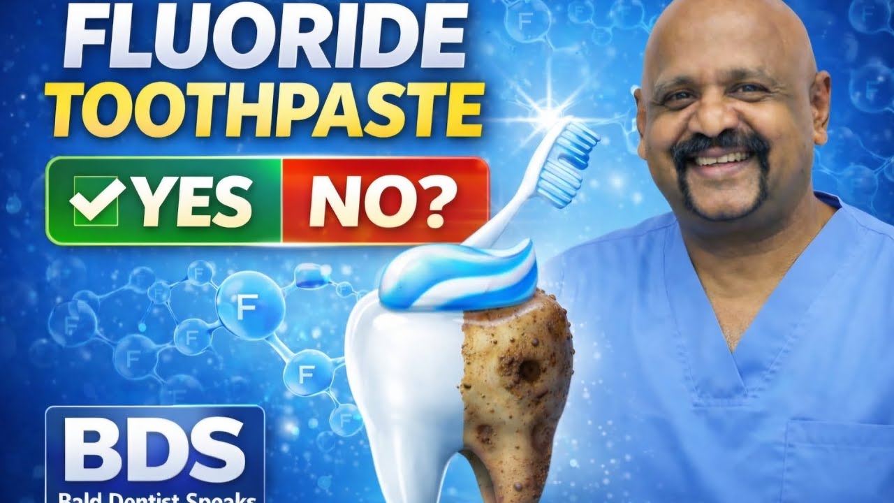 Clarifying the confusion around Fluoride containing toothpastes.