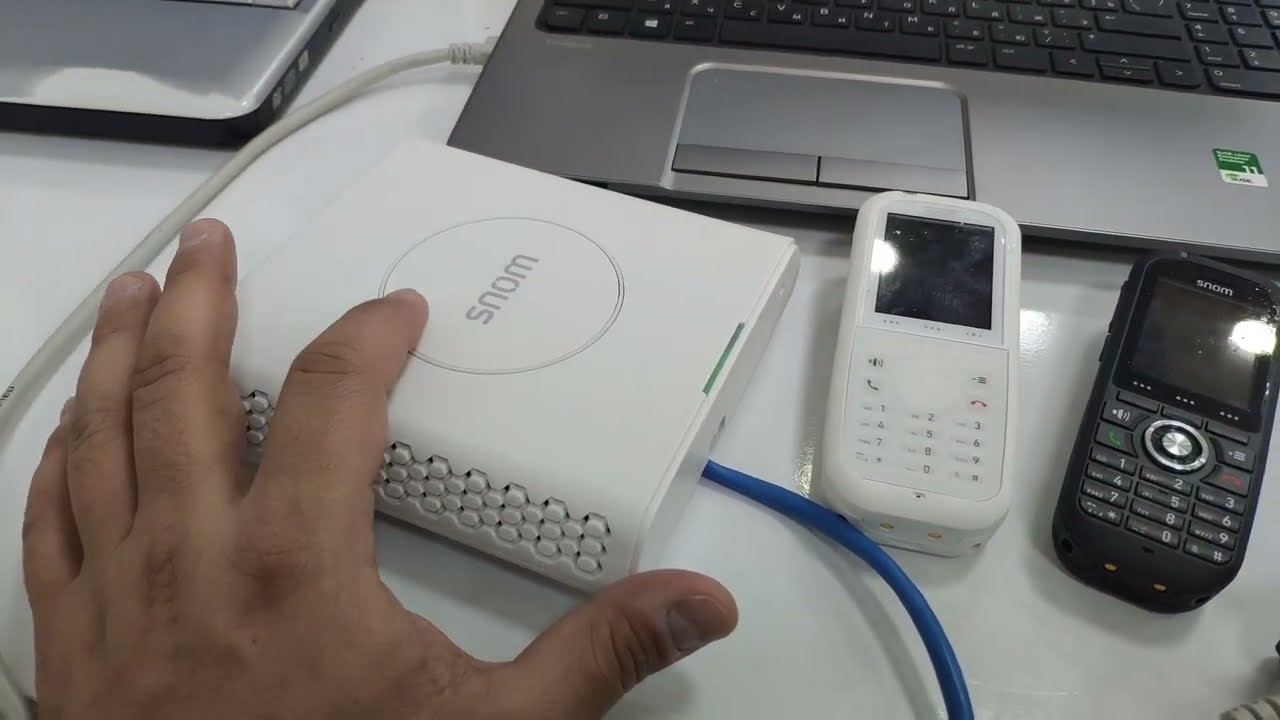 SNOM M900 Multicell DECT Радио Исследование
