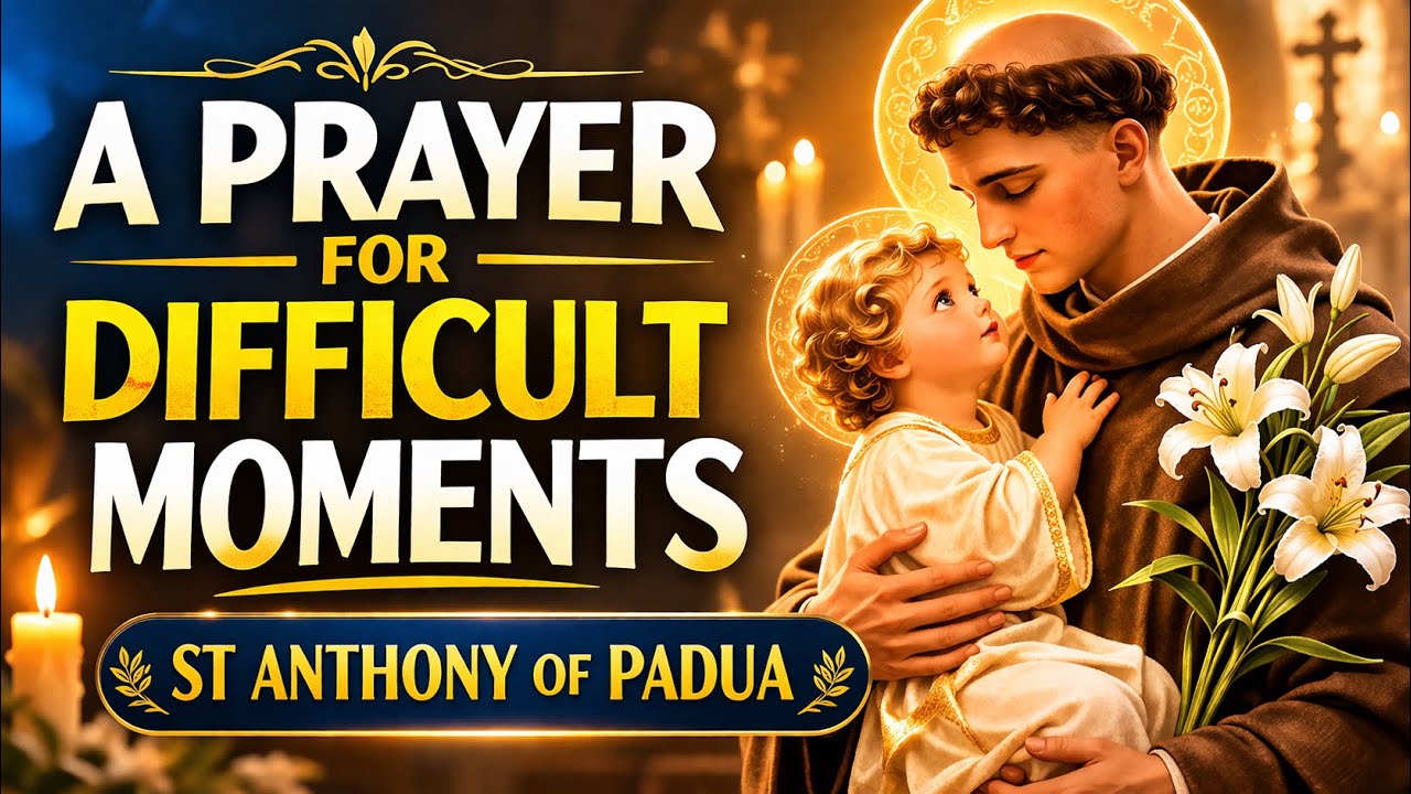 🙏 URGENT HEALING AND TOTAL RESTORATION PRAYER TO SAINT ANTHONY OF PADUA