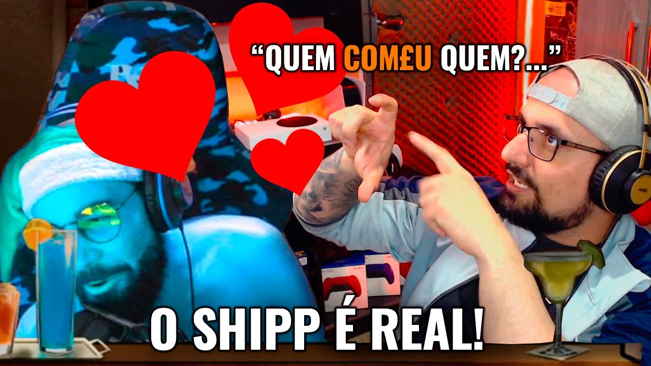 SMZINHO E BINHO (FABIOCOG) SE ASSUMEM AO VIVO