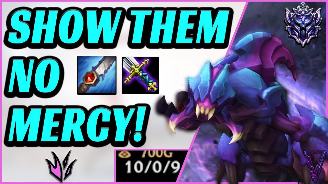 Snowballing With Early Ganks & Enemy Jungler Tracking | Rek'Sai vs Kayn - League of Legends