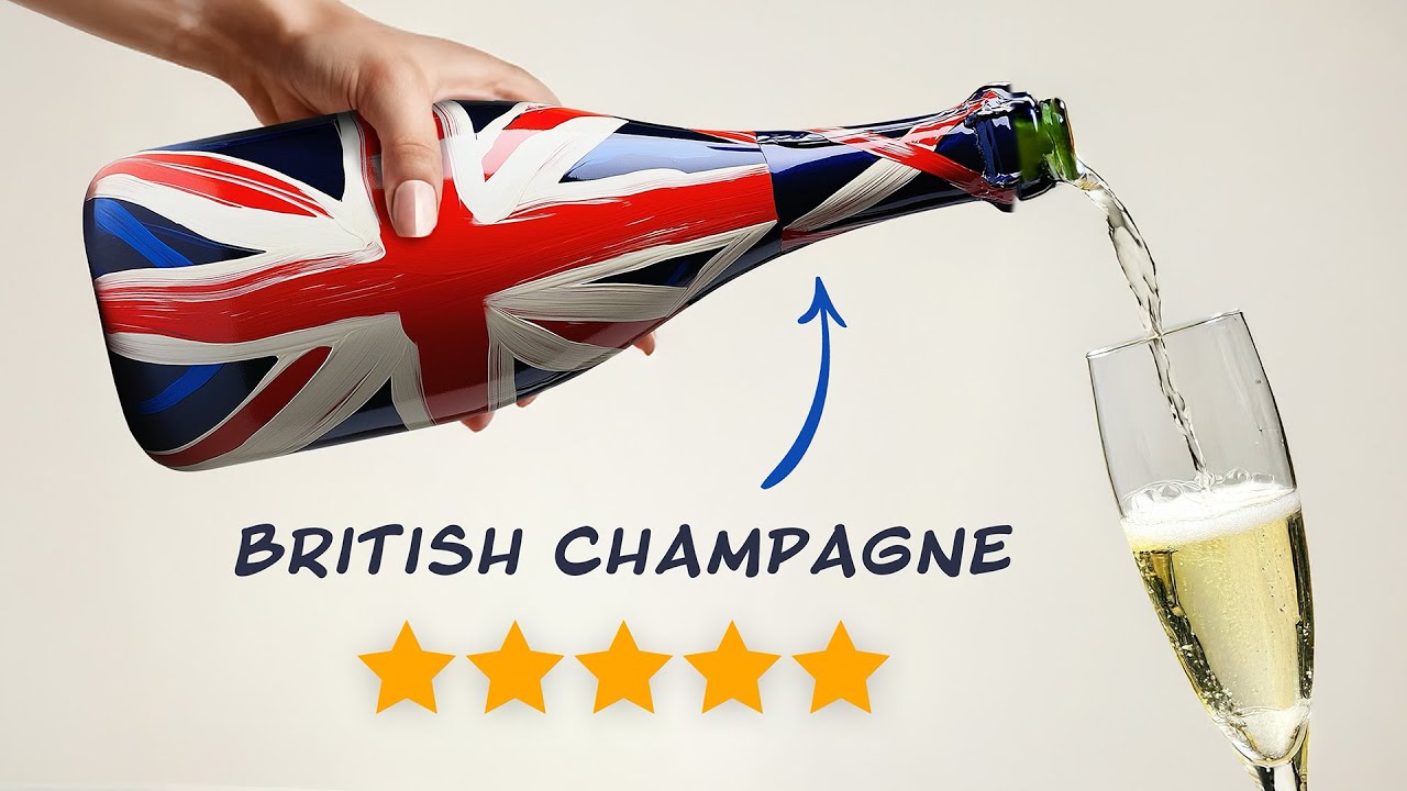 I had NO IDEA Britain made wine!! 🍷 so let's try it!!