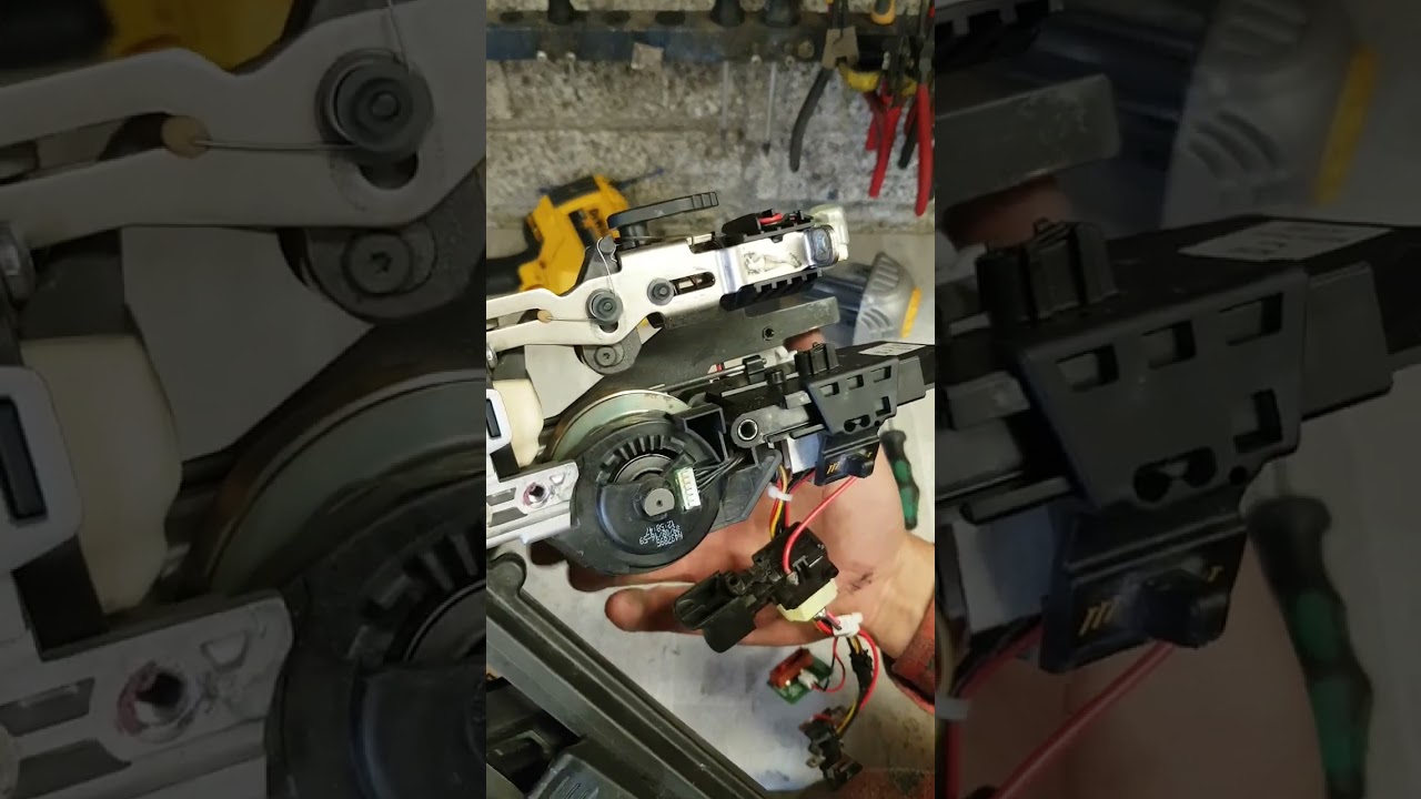 Replacing the motor on a Dewalt DCN692 first fix nail gun. Motor starts but stops again.