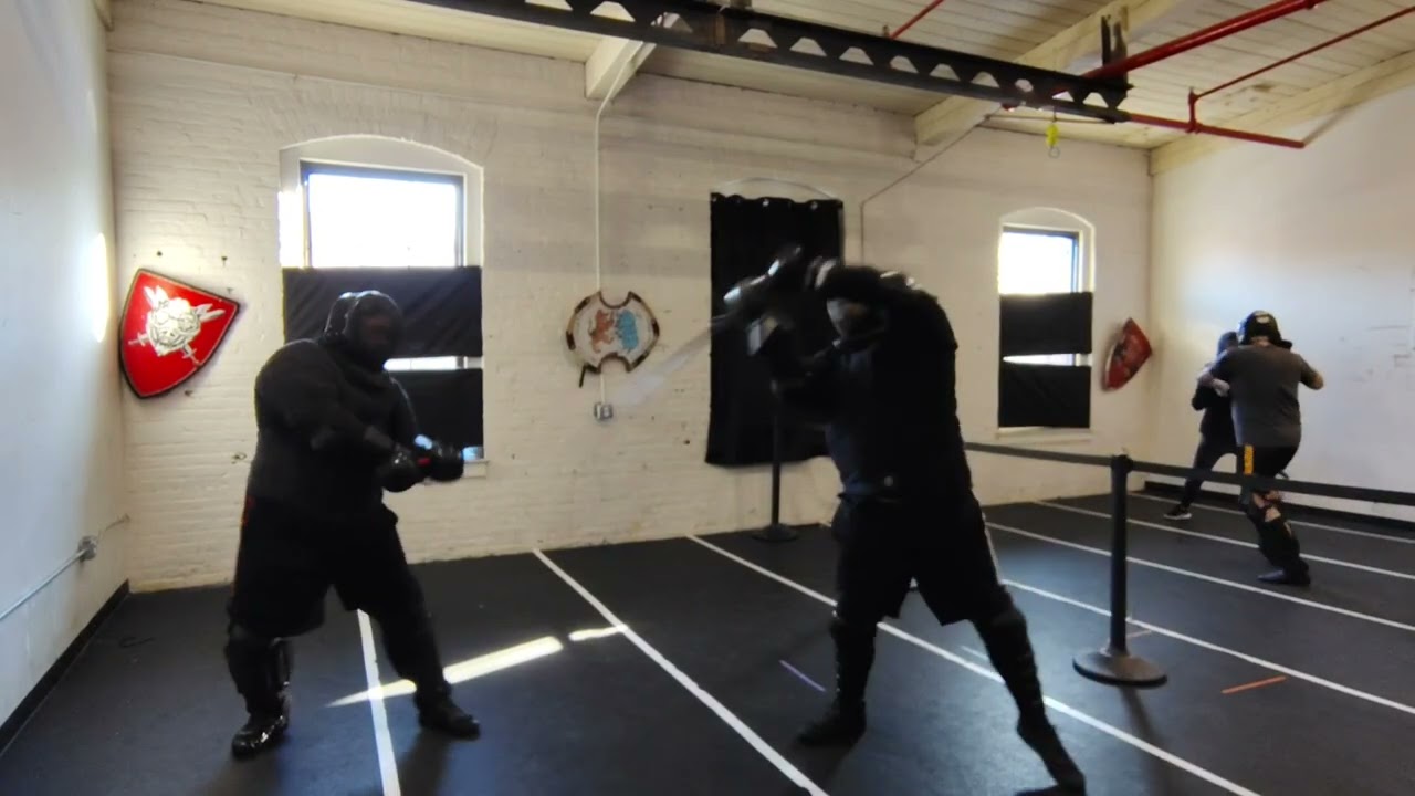 Jim vs Joe longsword sparring (2/8/26)