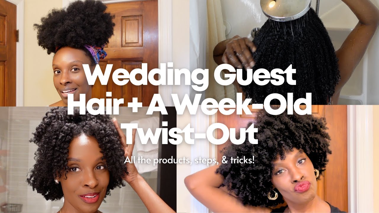 Easy Wedding Guest Natural Hair Idea | Innersense Products & More | How My Twist-out Lasted A Week