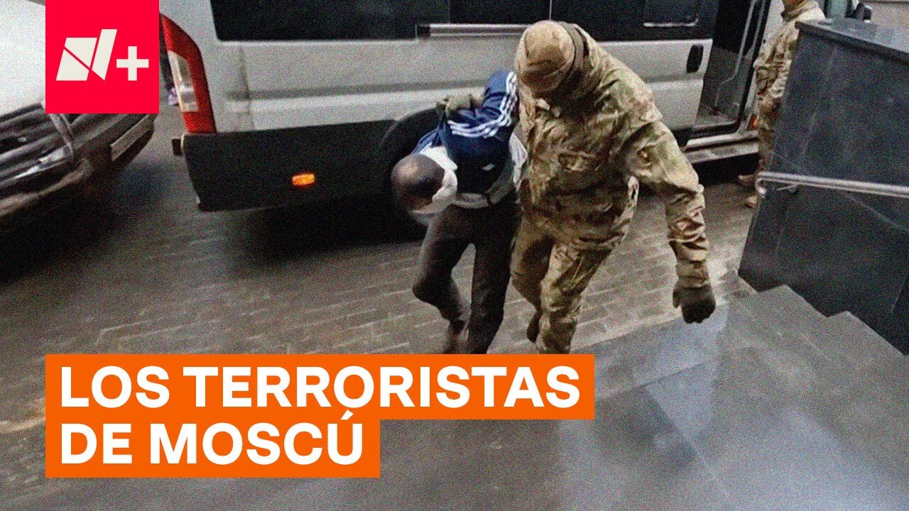 Rusia difunde imágenes de los detenidos por los atentados en la Sala de Conciertos de Moscú - N+