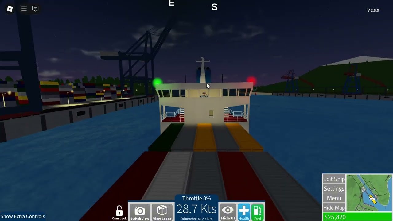 The out of map ports and islands Roblox Shipping lanes