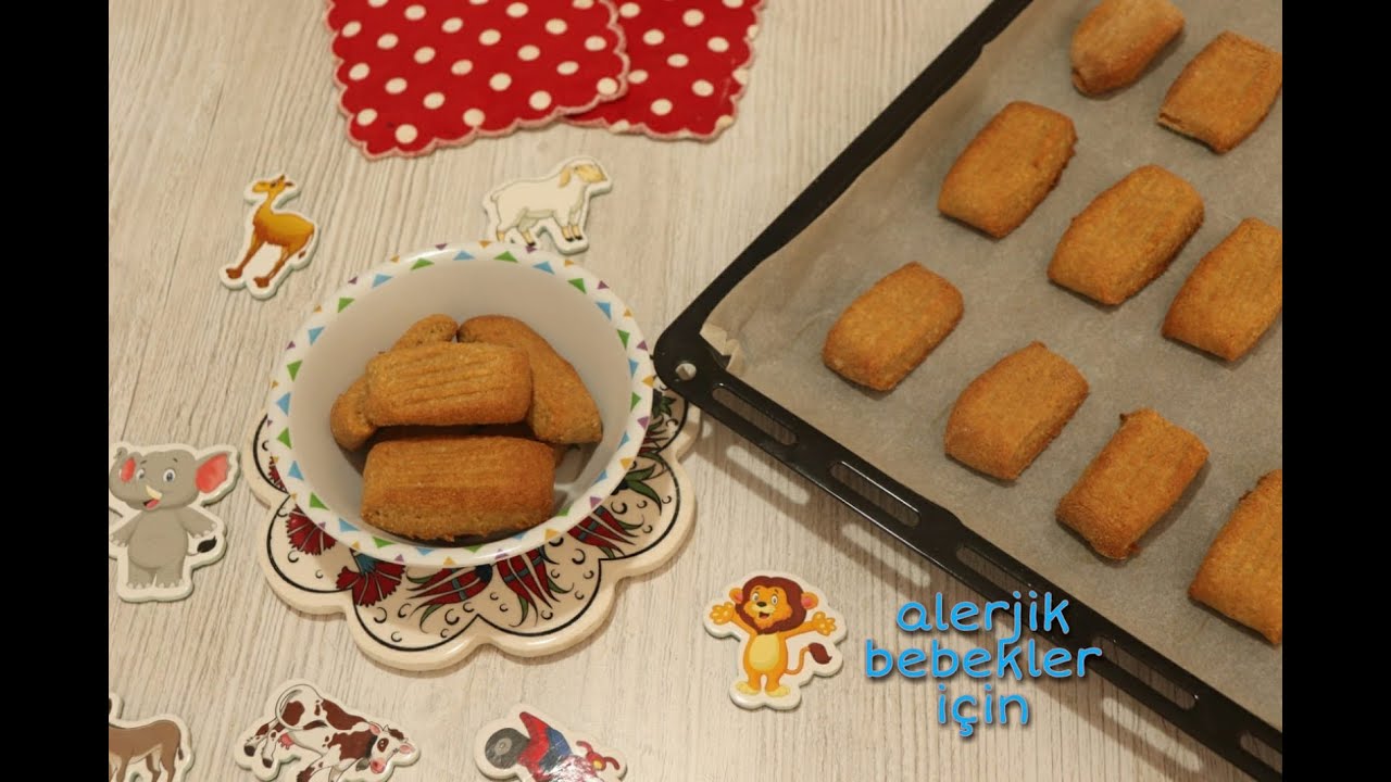 #Alerjikbebek #bebebisküvisi   Sütsüz Yumurtasız Bebe Bisküvisi