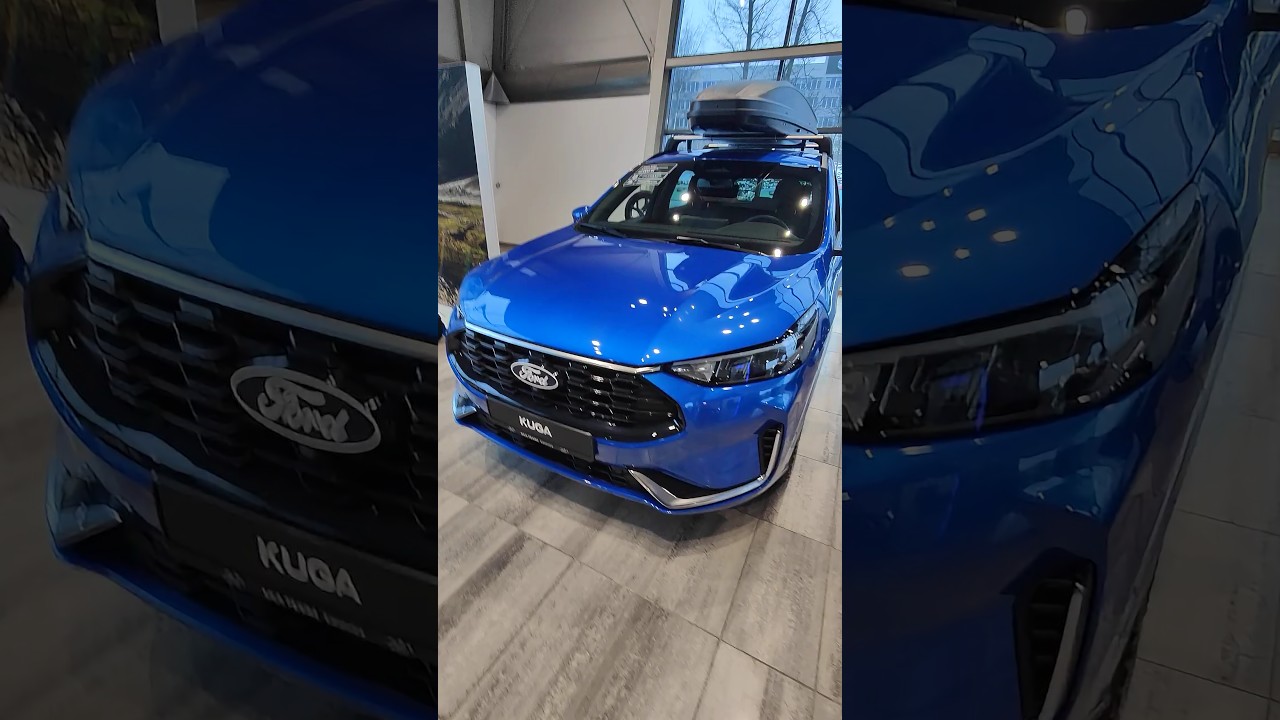 Odbiór nowego samochodu z salonu: Ford Kuga.  