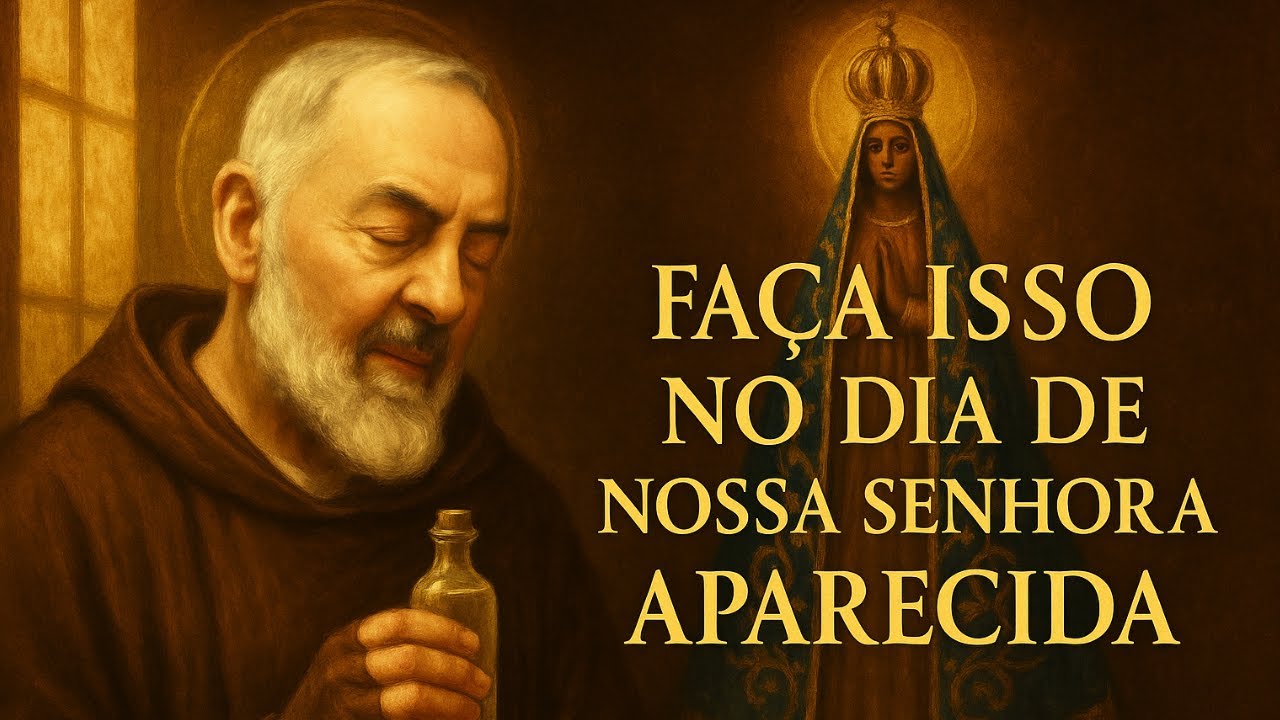 Padre Pio: No Dia 12 De Outubro, Dia De Nossa Senhora Aparecida, Fa&ccedil;a Isso Com &Aacute;gua Benta