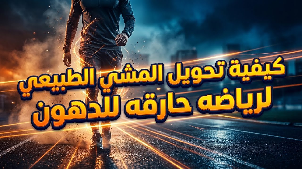ازاي تحول المشي الطبيعي لرياضه قويه جدا لرفع معدلات حرقك ونزول وزنك بسرعه جدا 