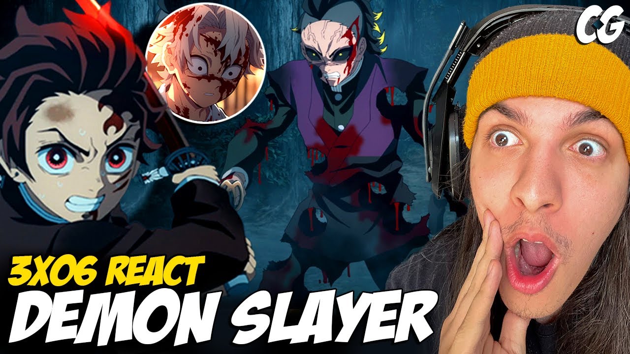 COMO ASSIM??? GENYA VAI MORRER? - React Demon Slayer EP 6 temporada 3 | Kimetsu No Yaiba