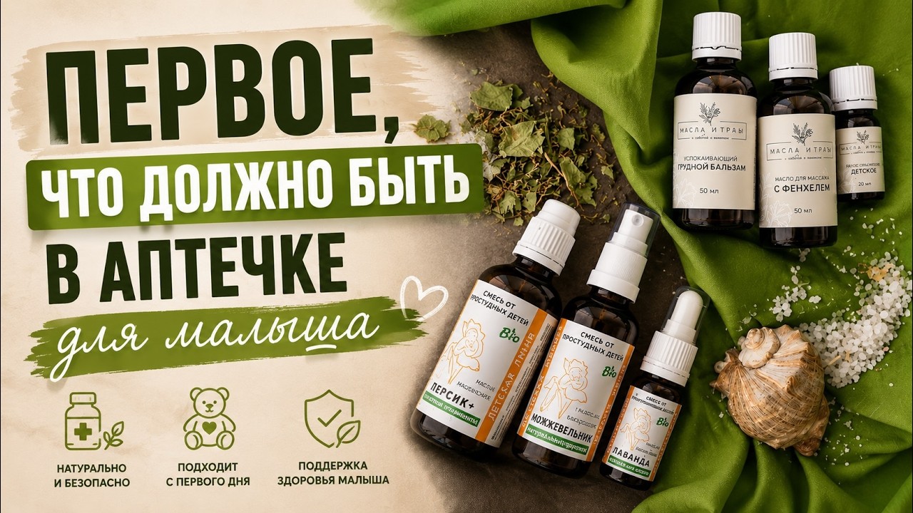 Первое, что не должно быть в аптечке для малыша