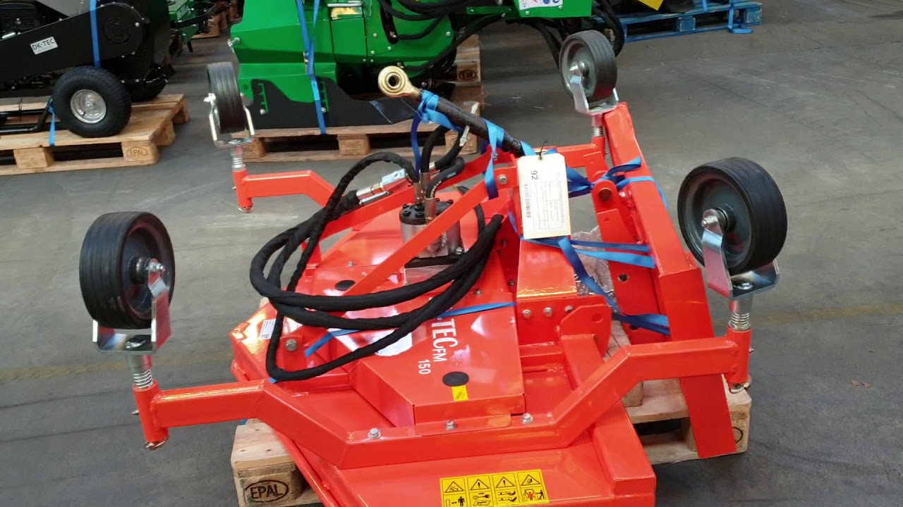 Dk-Tec Hydraulisk drevet rotorklipper til minilæsser