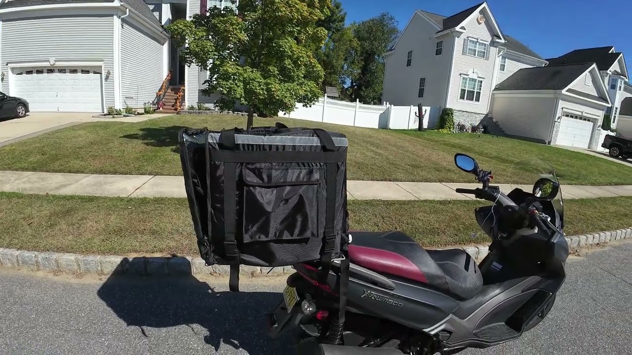 MidLife Best DoorDash Scooter Delivery Bag