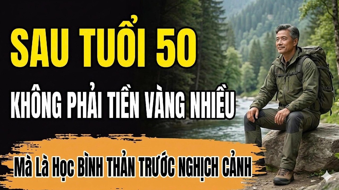 Sau TUỔI 50, Không phải TIỀN VÀNG NHIỀU, Mà Là Học 