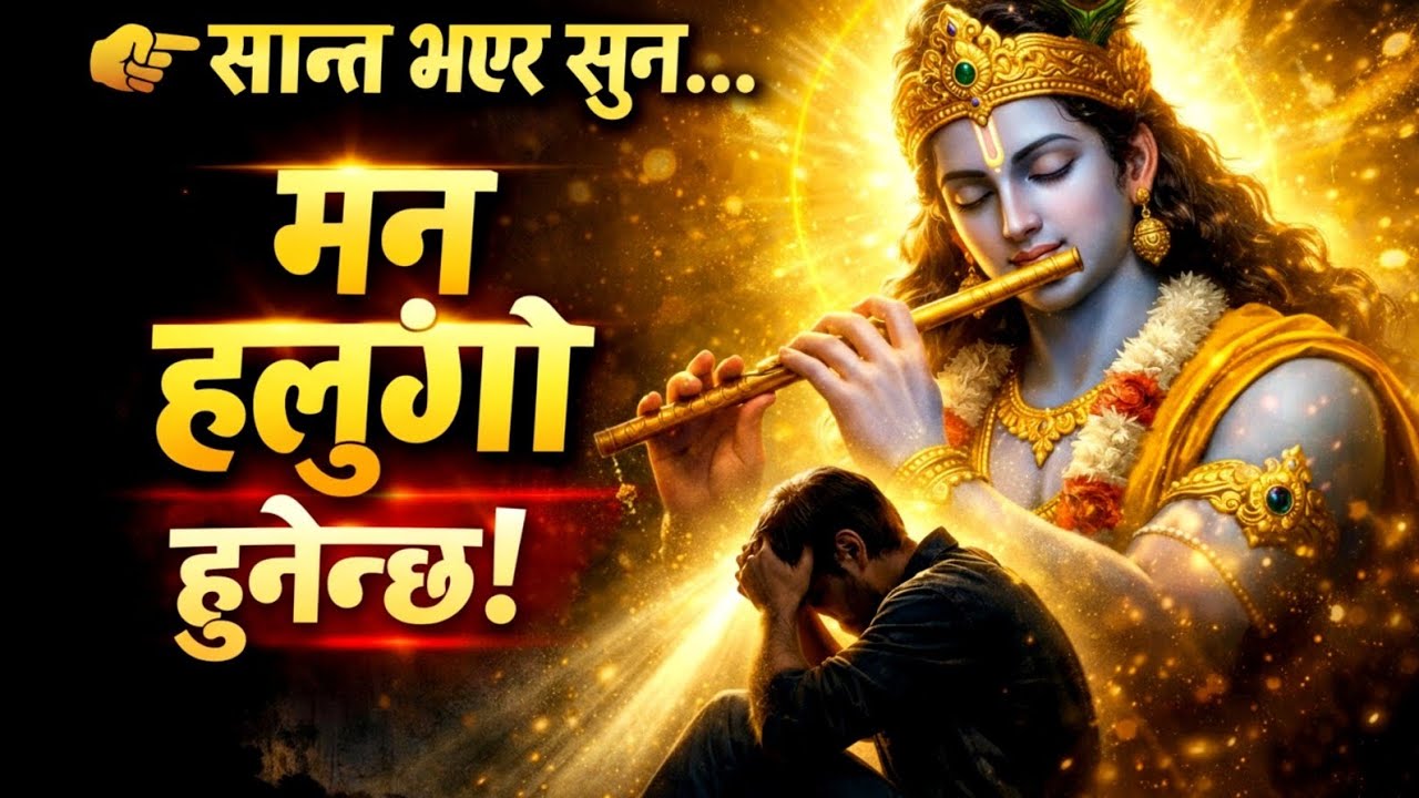 👉 सान्त भएर सुन्नुहोस्… भगवान कृष्णले मन हलुंगो बनाउने रहस्य बताए!