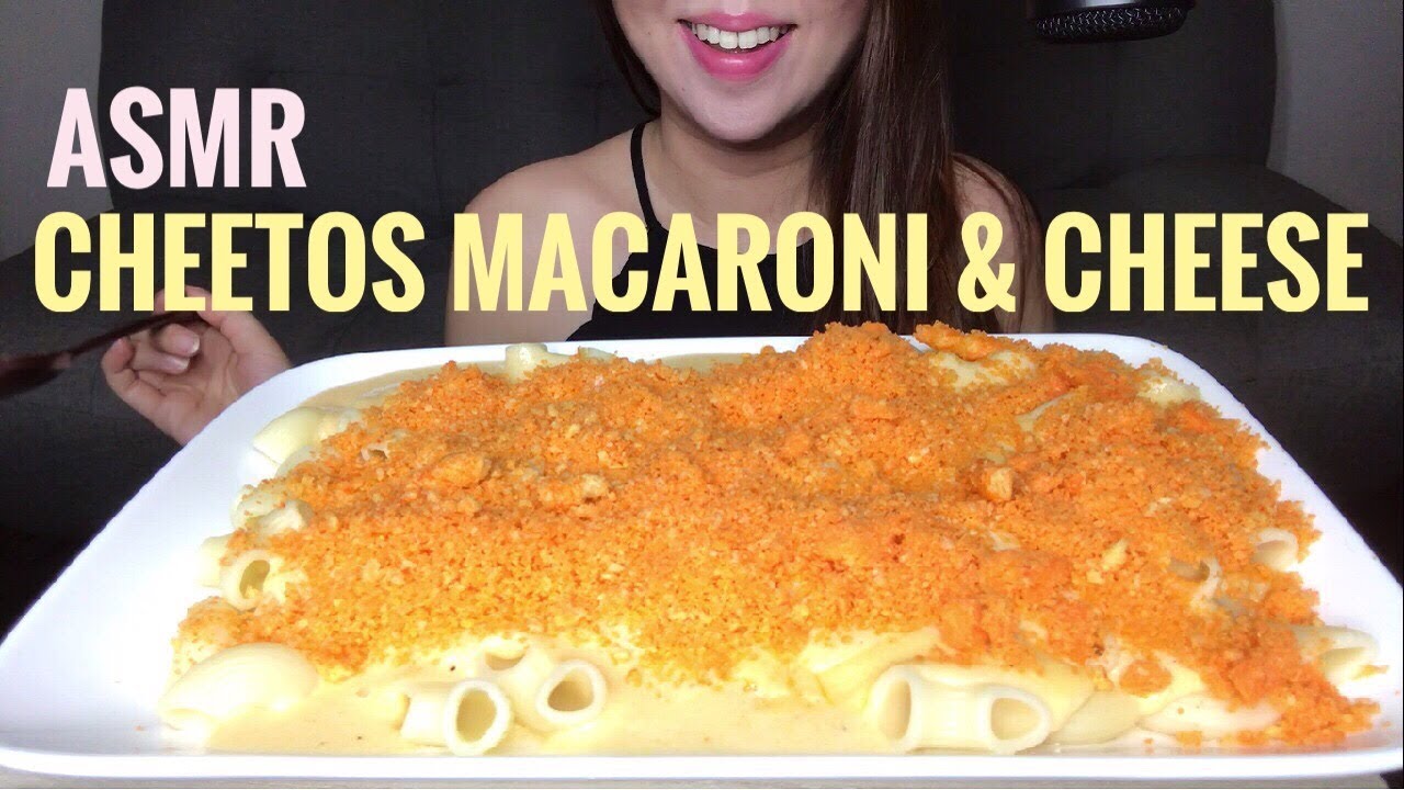ASMR Cheetos Mac and Cheese | Sticky Soft Eating Sounds (No Talking)