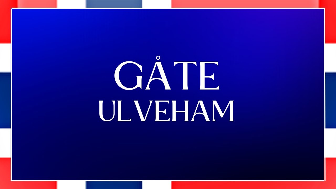 LYRICS / TEXT | GÅTE - ULVEHAM | EUROVISION NORWAY 2024