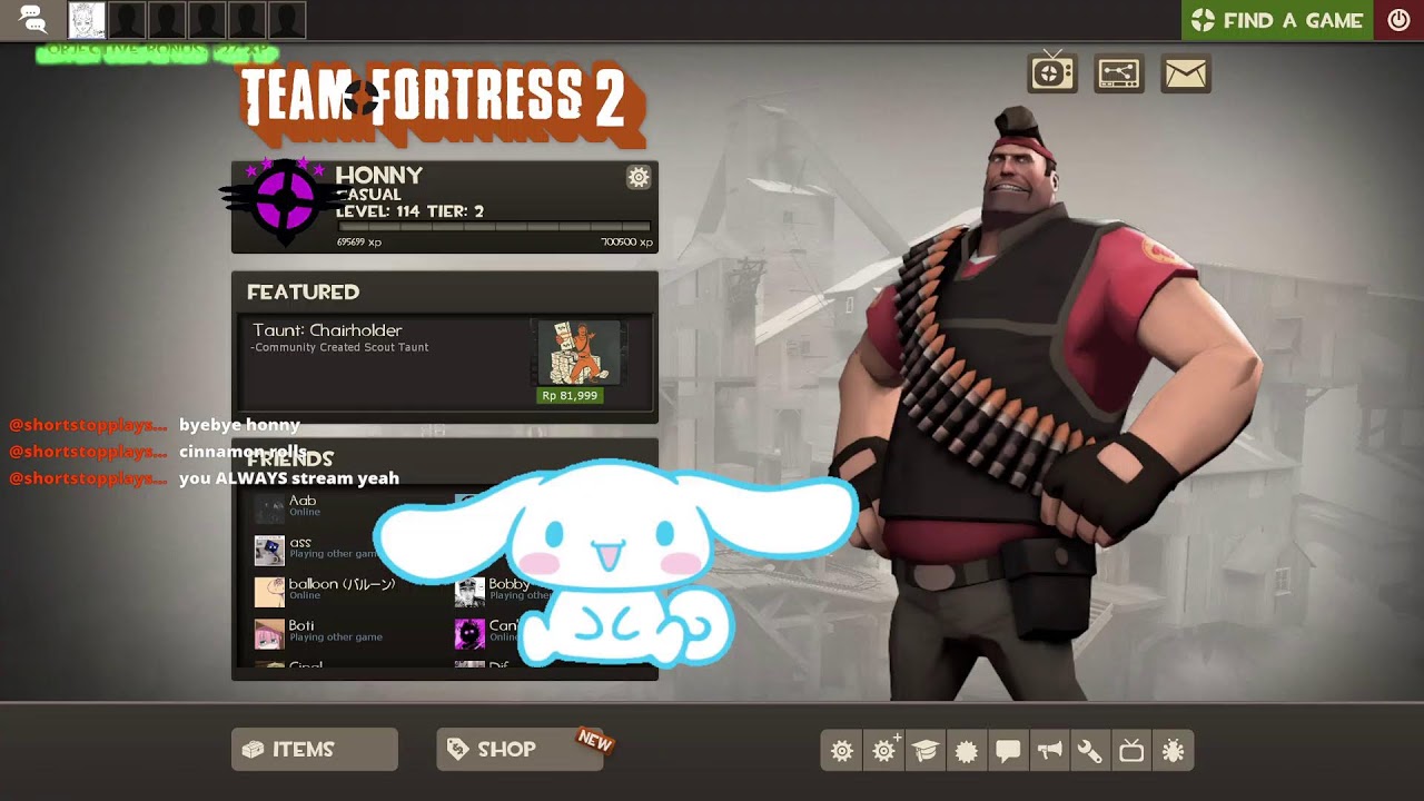 TF2: Background stream to watch in Thursday (26/2)