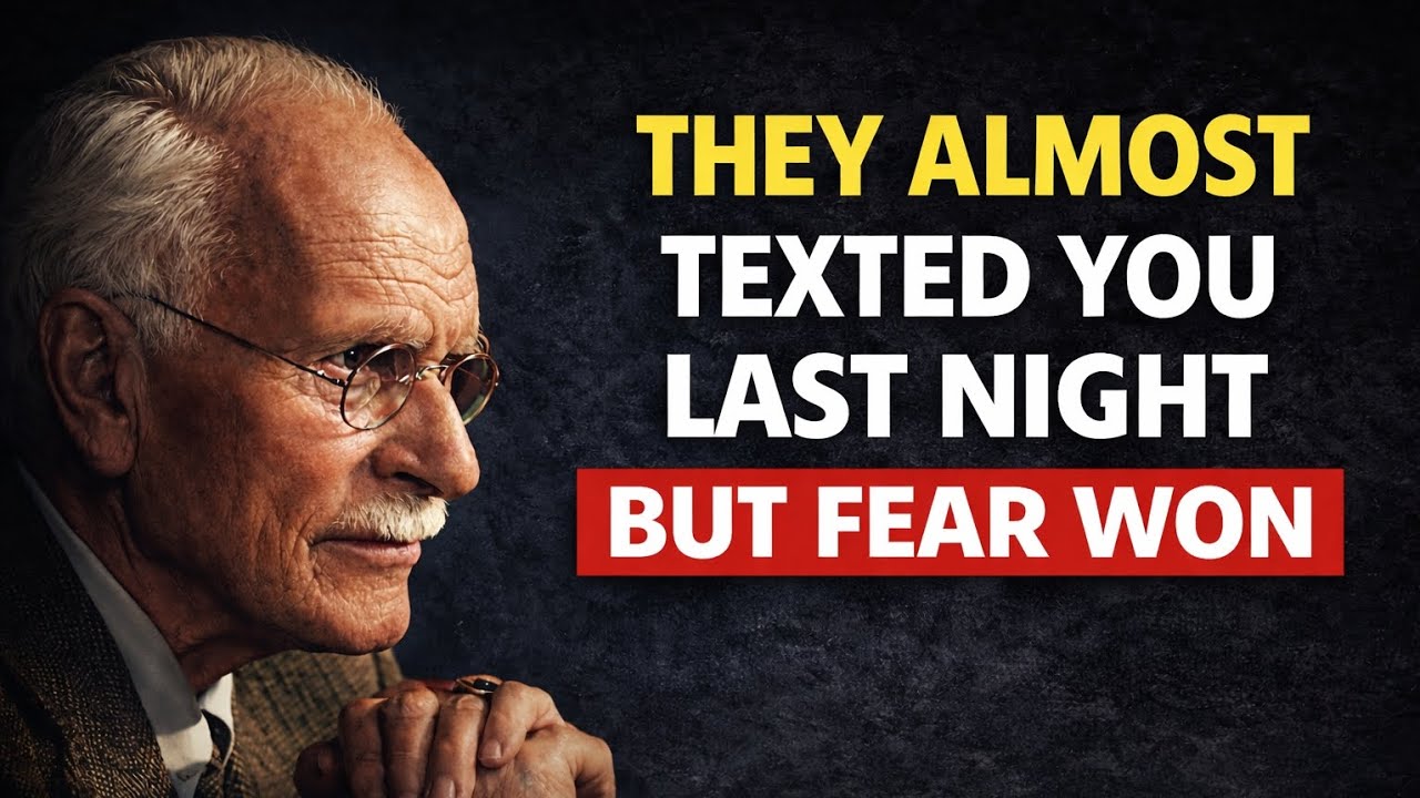Last Night They Were About To Reach Out To You But Fear Stopped The - Carl Jung